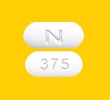 Image 1 - Imprint N 375 - naproxen naproxen sodium 412.5 mg (equiv. naproxen 375 mg)