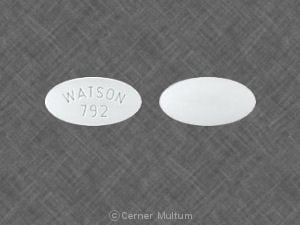 Image 1 - Imprint WATSON 792 - naproxen 275 mg