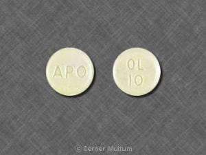 Image 1 - Imprint APO OL 10 - olanzapine 10 mg
