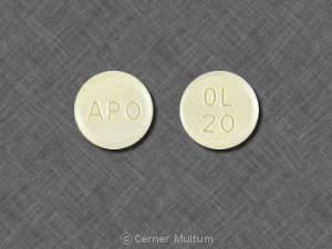 APO OL 20 - Olanzapine (Orally Disintegrating)