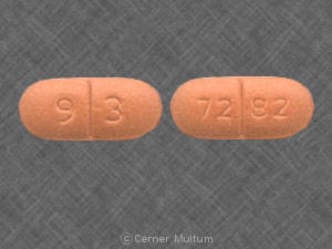 Image 1 - Imprint 9 3 72 82 - oxcarbazepine 300 mg