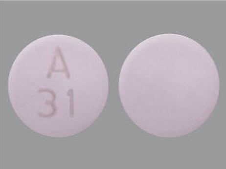 Image 1 - Imprint A31 - oxybutynin 5 mg