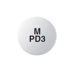 Image 1 - Imprint M PD3 - paliperidone 3 mg