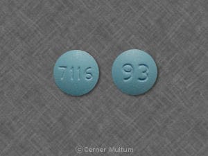 Image 1 - Imprint 7116 93 - paroxetine 30 mg