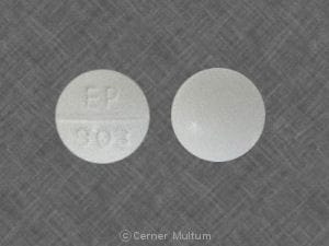 Image 1 - Imprint EP 903 - phenobarbital 100 mg