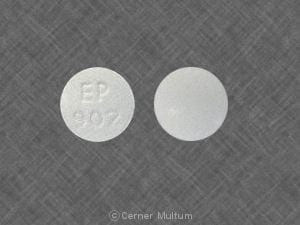 Image 1 - Imprint EP 902 - phenobarbital 60 mg