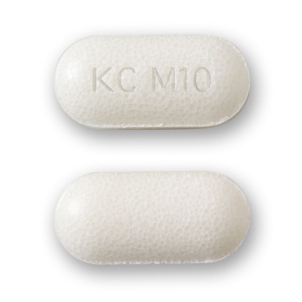 Image 1 - Imprint KC M10 - potassium chloride 10 mEq (750 mg)