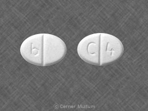 Imprint b C4 - pramipexole 0.5 mg