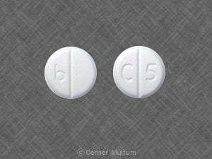 Imprint b C5 - pramipexole 1 mg