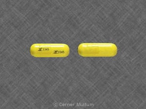 Image 1 - Imprint Z 2345 Z 2345 - procainamide 250 mg