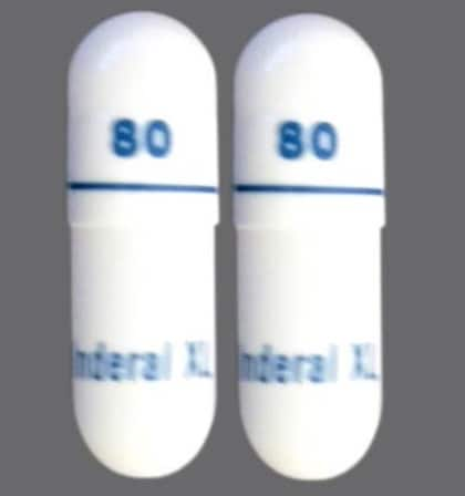 Image 1 - Imprint Inderal XL 80 - Inderal XL 80 mg