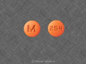 Image 1 - Imprint M 254 - quinapril 20 mg