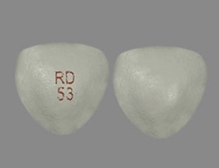 Imprint RD 53 - sirolimus 1 mg