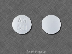 Image 1 - Imprint AN 511 - spironolactone 25 mg