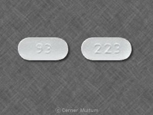 Imprint 93 223 - sumatriptan 50 mg