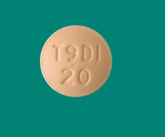 Imprint T9DI 20 - tadalafil 20 mg