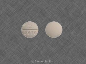 Imprint Z 2979 - tolazamide 250 mg