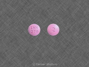 Imprint INV 279 2 - trifluoperazine 2 mg