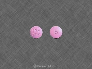 Imprint INV 280 5 - trifluoperazine 5 mg