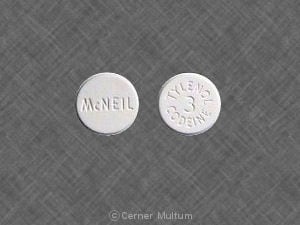 Image 1 - Imprint McNEIL TYLENOL 3 CODEINE - Tylenol with Codeine #3 300 mg / 30 mg