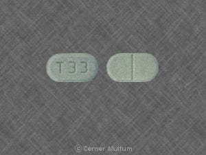 Image 1 - Imprint T33 - warfarin 2.5 mg