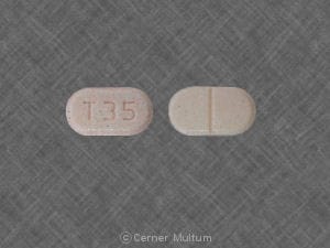 Image 1 - Imprint T35 - warfarin 5 mg