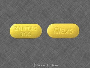 Image 1 - Imprint ZANTAC 300 Glaxo - Zantac 300 mg