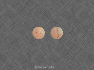Imprint LL B 13 - Ziac 5 mg / 6.25 mg