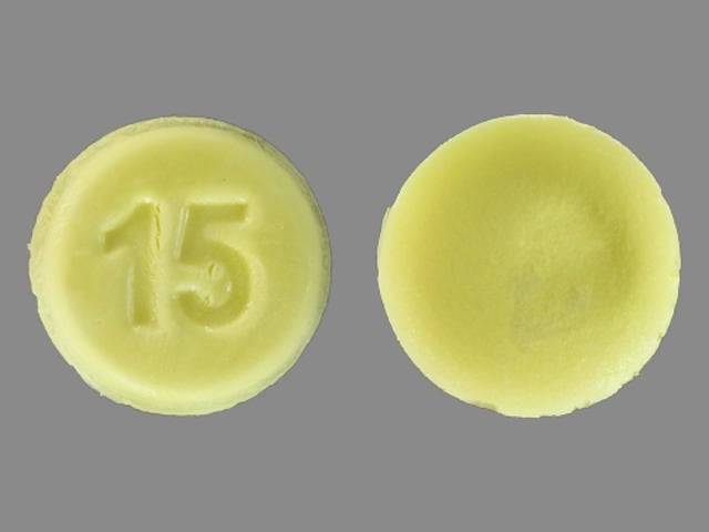 Image 1 - Imprint 15 - Zyprexa Zydis 15 mg