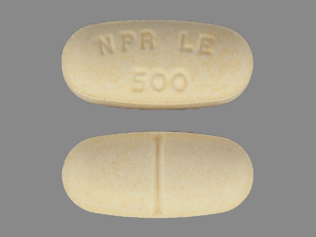 Image 1 - Imprint NPR LE 500 - naproxen 500 mg