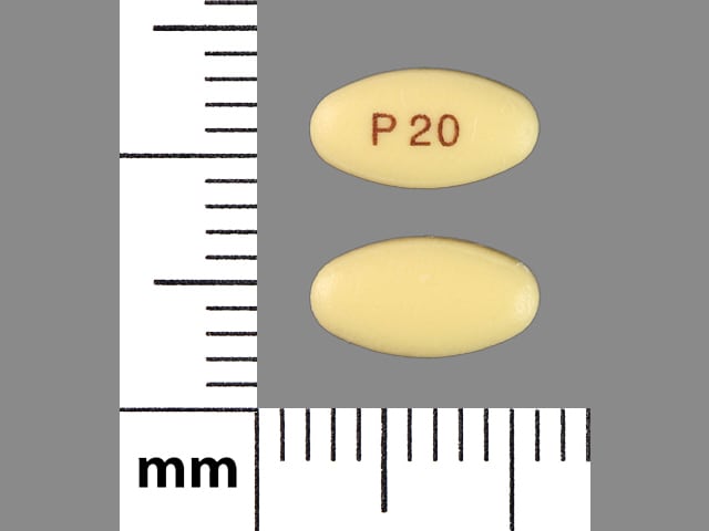 Image 1 - Imprint P 20 - Protonix 20 mg