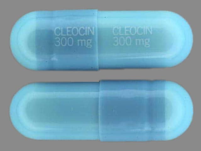 Image 1 - Imprint CLEOCIN 300 mg CLEOCIN 300 mg - Cleocin HCl 300 mg