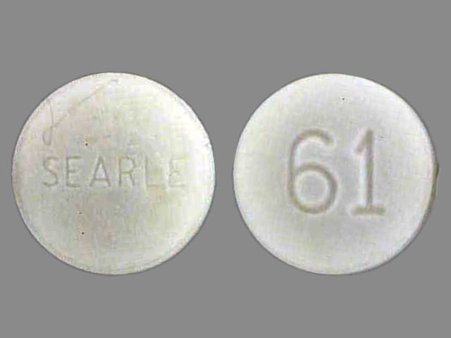 Image 1 - Imprint SEARLE 61 - Lomotil 0.025 mg / 2.5 mg