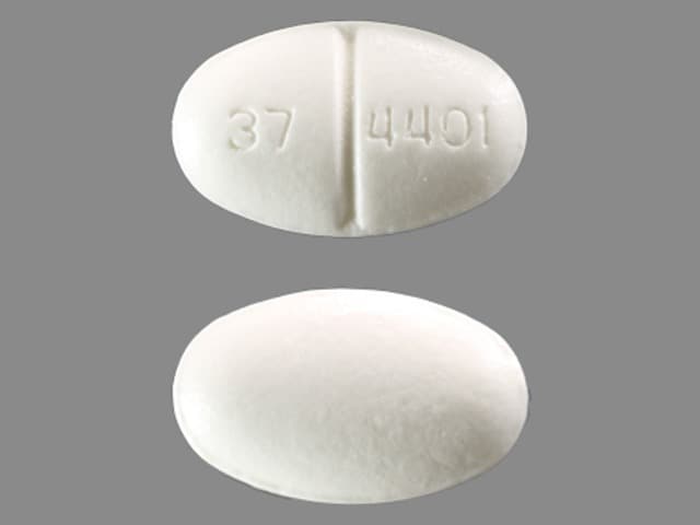 Pill Finder: 37 4401 White Elliptical / Oval - Medicine.com