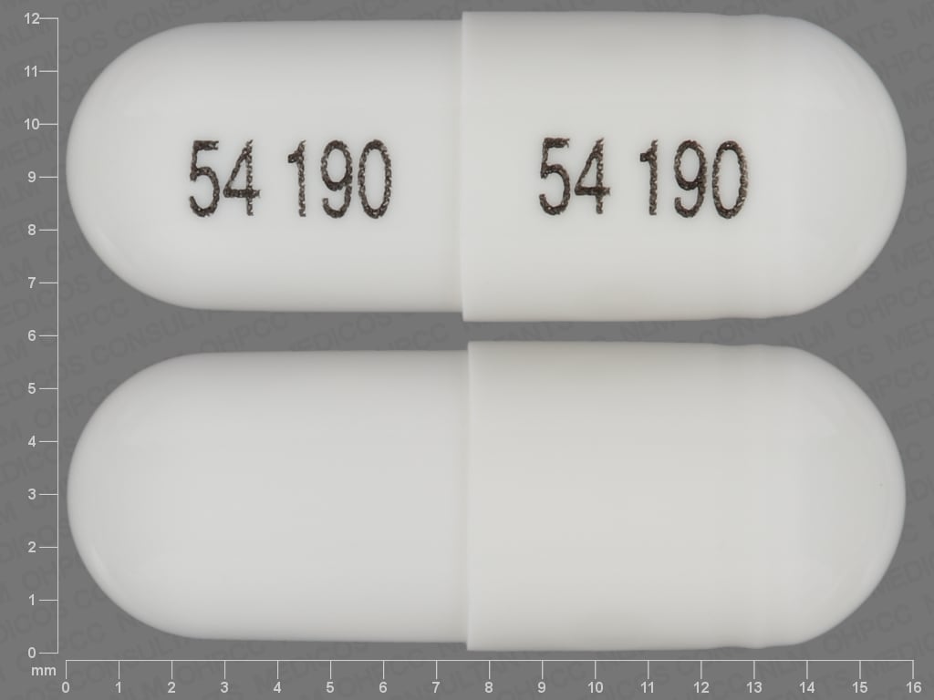 Imprint 54 190 54 190 - cevimeline 30 mg