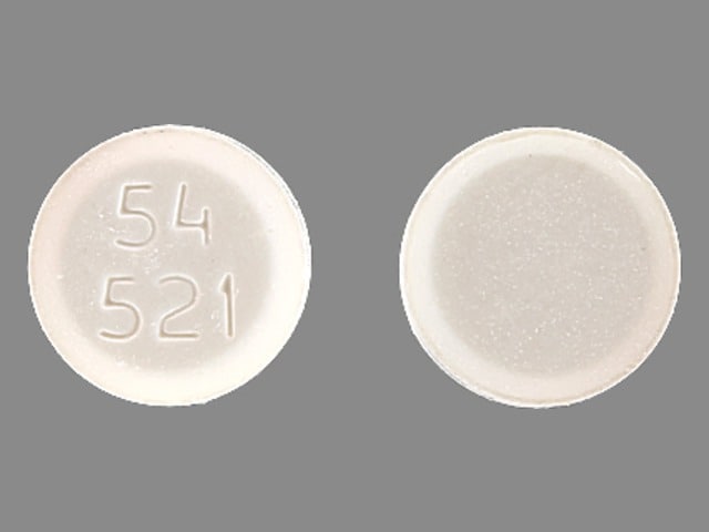 Image 1 - Imprint 54 521 - cilostazol 50 mg