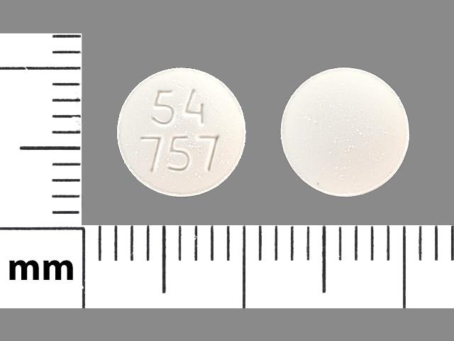 Image 1 - Imprint 54 757 - cilostazol 100 mg