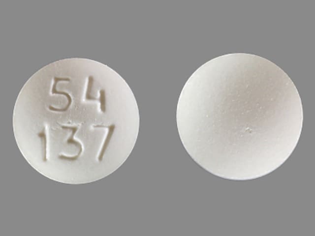 Image 1 - Imprint 54 137 - quetiapine 25 mg