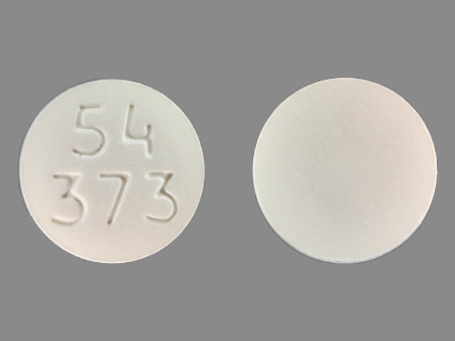 Pill Finder: 54 373 White Round - Medicine.com