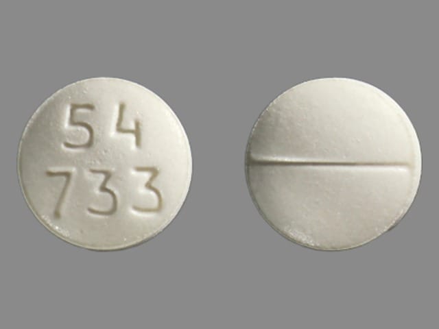Image 1 - Imprint 54 733 - morphine 15 mg
