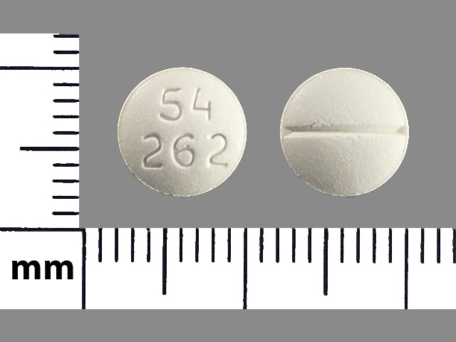 Image 1 - Imprint 54 262 - morphine 30 mg