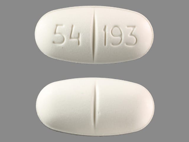 Image 1 - Imprint 54 193 - nevirapine 200 mg