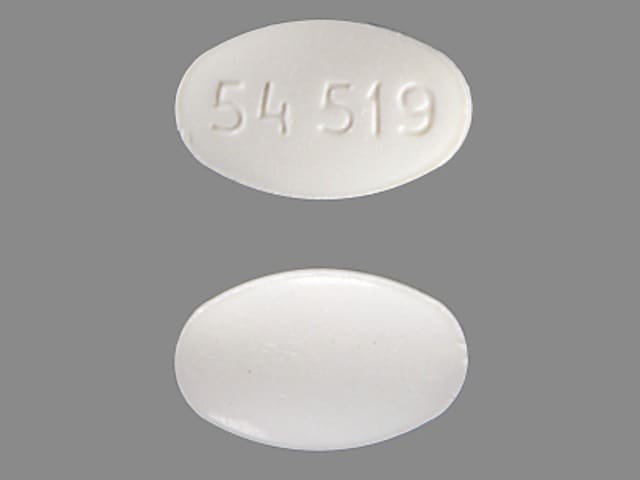 Imprint 54 519 - triazolam 0.125 mg