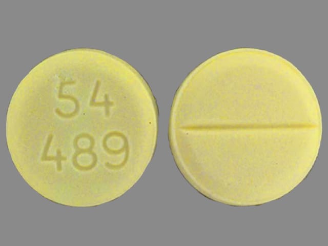 Image 1 - Imprint 54 489 - dexamethasone 1 mg