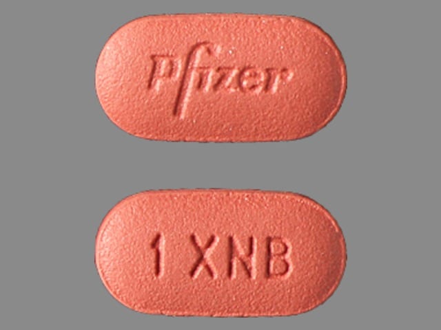 Imprint Pfizer 1 XNB - Inlyta 1 mg