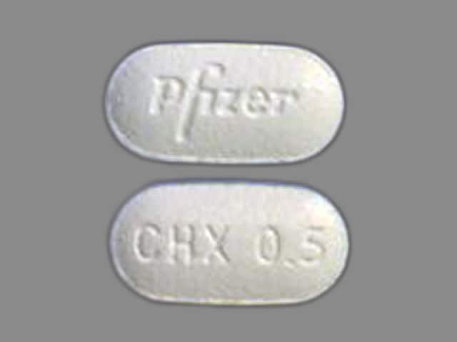 Imprint Pfizer CHX 0.5 - Chantix 0.5 mg