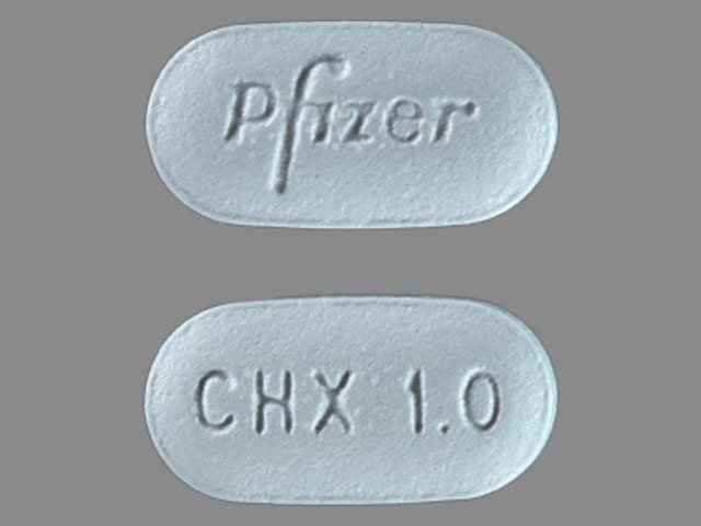 Imprint Pfizer CHX 1.0 - Chantix 1 mg