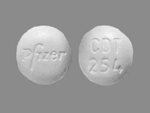 Image 1 - Imprint CDT 254 Pfizer - Caduet 2.5 mg / 40 mg