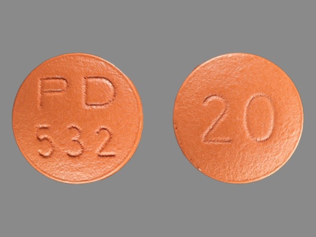 Image 1 - Imprint PD 532 20 - Accupril 20 mg