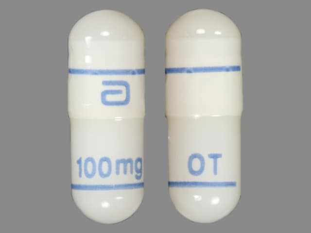Image 1 - Imprint a 100mg OT - Gengraf 100 mg